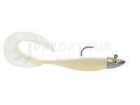 Leurres Delalande Zand Curly 12cm + jig head 14g - 154 - GALACTIC WHITE