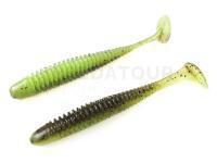 Leurre Souple Noike Wobble Shad 3 inch 76 mm - 131 Green Pumpkin / Chart