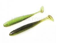 Leurre Souple Noike Wobble Shad 4 inch 100 mm - 131 Greenpumpkin/Chart