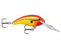 Leurre Rapala Shad Dancer 5cm - Chrome Gold Fluoroscent Red