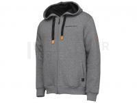 Pull Savage Gear Classic Zip Hoodie Grey Melange - XL