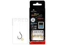 Mikado Method Feeder Rigs Barbless MF13 with bait band 10cm - #6