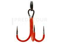 Hameçons triples Westin Rigged Trout UV Orange #8