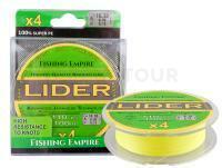 Tresse Fishing Empire Lider X4 100m fluo yellow - 0.20mm