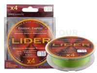 Tresse Fishing Empire Lider X4 150m green - 0.14mm