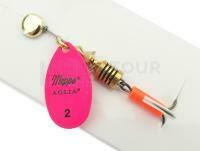 Cuiller Tournante Mepps Aglia Fluo #2 | 4.5g - Pink