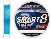 Tresse Favorite Smart PE 8x 150m (sky blue) - #1.5/0.202mm 17lb/11.4kg