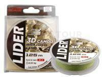 Tresse Fishing Empire Lider 3D Camou X4 125m - 0.12mm