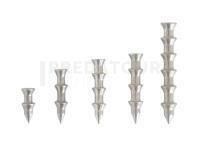 X Zone Tungsten Pagoda Nail Sinkers 2.6g ‑ 3/32oz