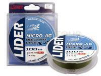 Tresse Fishing Empire Lider Micro Jig X4 100m green - 0.05mm