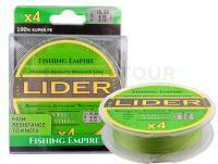 Tresse Fishing Empire Lider X4 100m green - 0.16mm