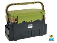 Fishing box with seating function S-Line 120C - 31x23x23cm