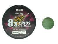 Tresse Jaxon Crius 8x Method Feeder Sinking 150m - 0.10mm