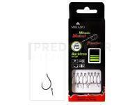 Mikado Method Feeder Rigs Barbless MF13 with bayonet 10cm - #6