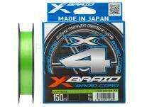 Tresse YGK X-Braid Braid Cord X4 150m - #1.0/0.165mm 18lb/8.1kg