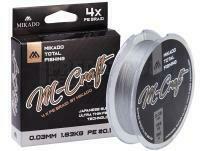 Tresse Mikado M-Craft Braid 150m - Grey - 0.03mm