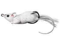 Leurre Live Target Hollow Body Mouse 6cm 11g - White/White