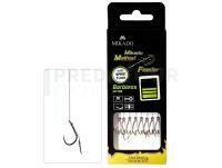 Mikado Method Feeder Rigs Barbless X-Tra Strong with spike 10cm - #10