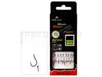 Mikado Method Feeder Rigs Monofilament Chinu with Bayonet 10cm - #12