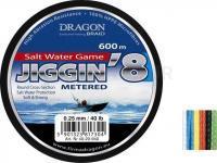 Tresse Dragon Salt Water Game Jiggin 8 0,25mm 600m