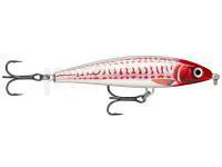 Leurre dur Rapala X-Rap Magnum Prey 10cm 41g - HDRHU HD Red Head UV