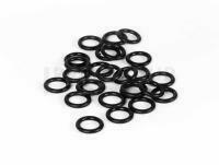 X Zone Pro Series Wacky Rigging O-Rings Black - 3‑4”